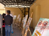 Bakıda Cammu və Kəşmir xalqı ilə həmrəylik əlaməti olaraq İstismar Günü tədbiri keçirilir (FOTO)