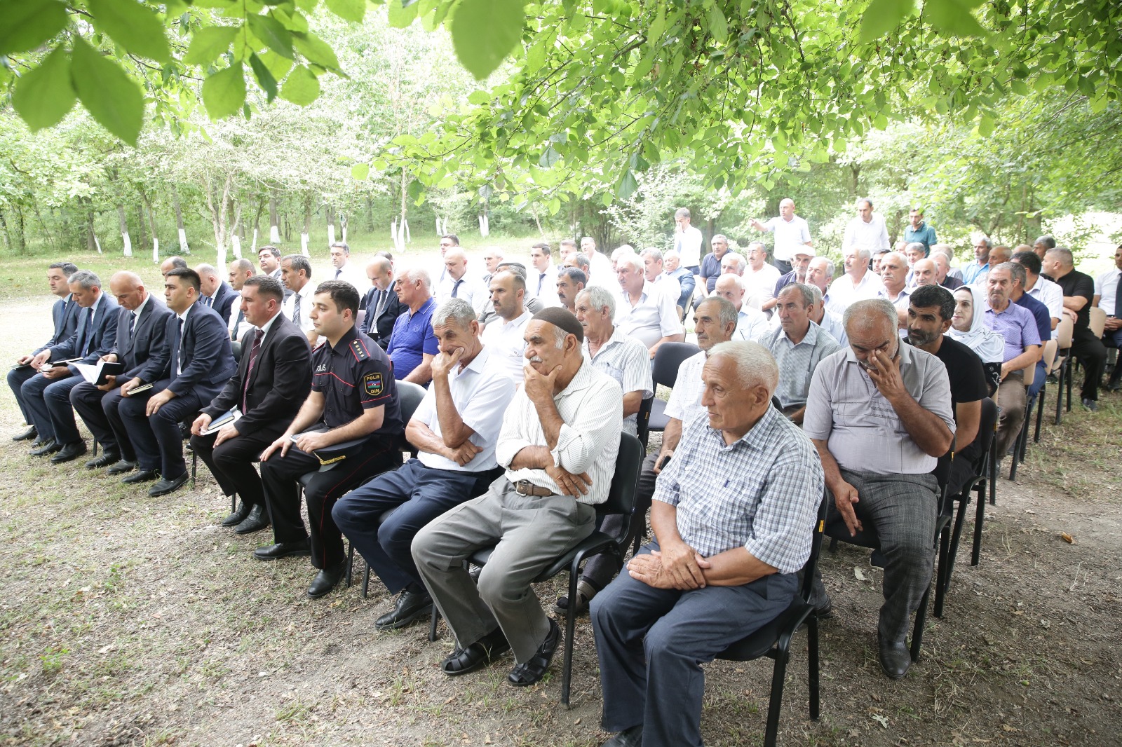 Xaçmazın Müşkür kəndində növbəti səyyar qəbul keçirilib (FOTO)