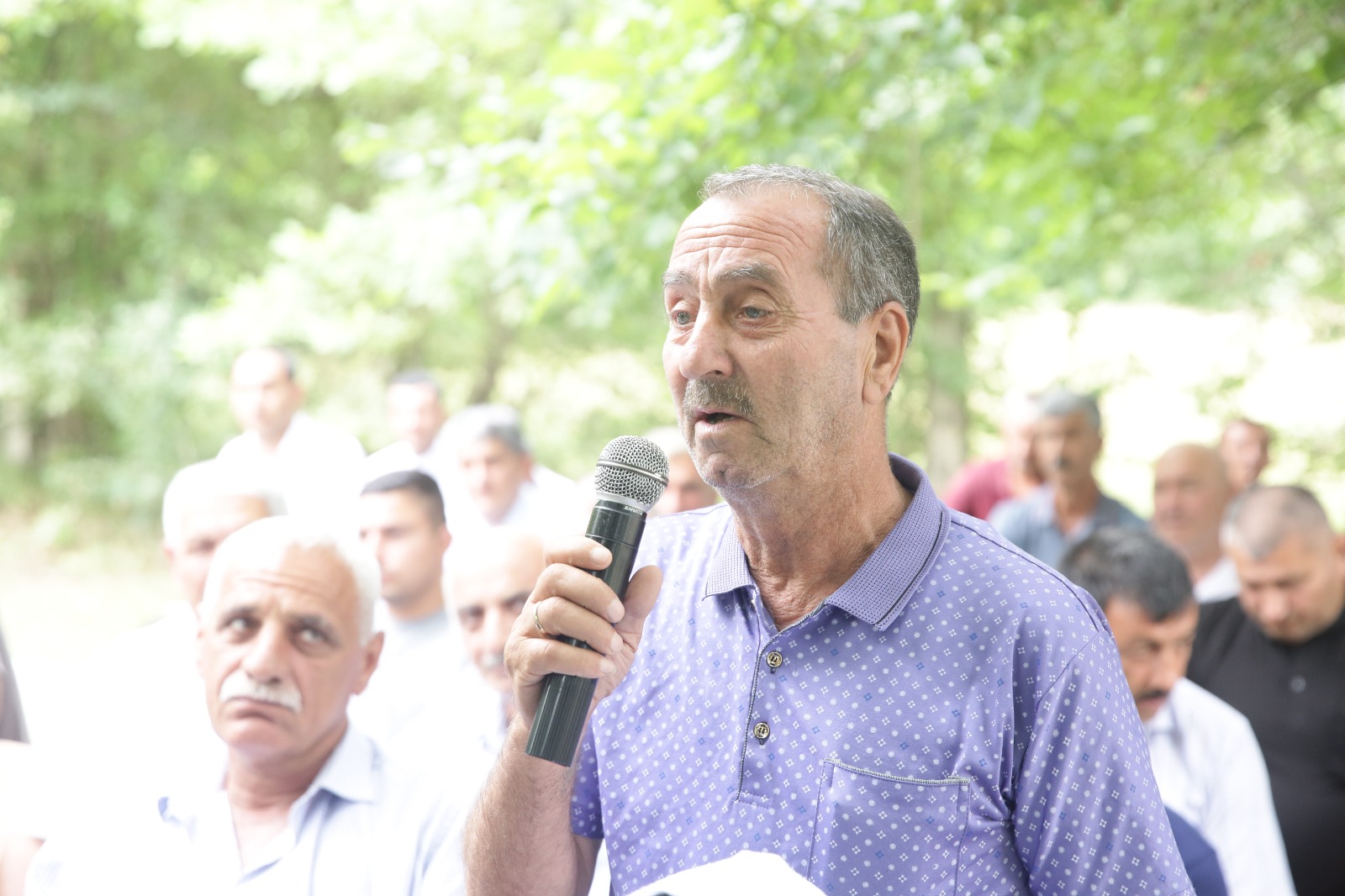 Xaçmazın Müşkür kəndində növbəti səyyar qəbul keçirilib (FOTO)