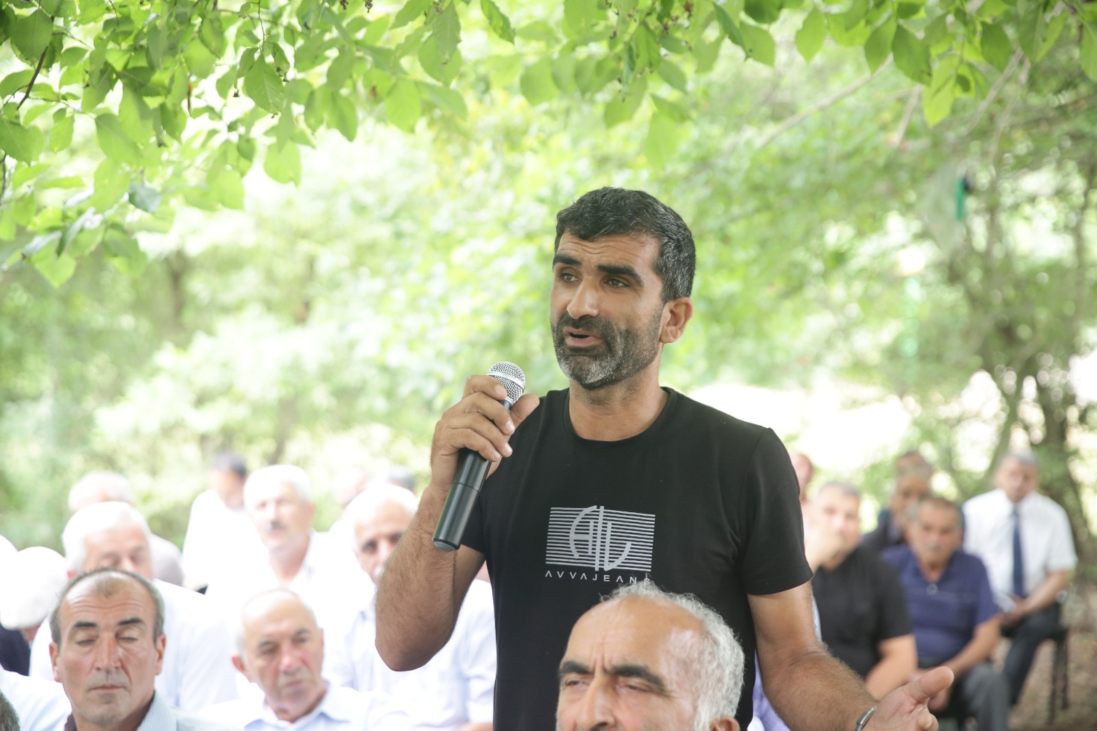 Xaçmazın Müşkür kəndində növbəti səyyar qəbul keçirilib (FOTO)