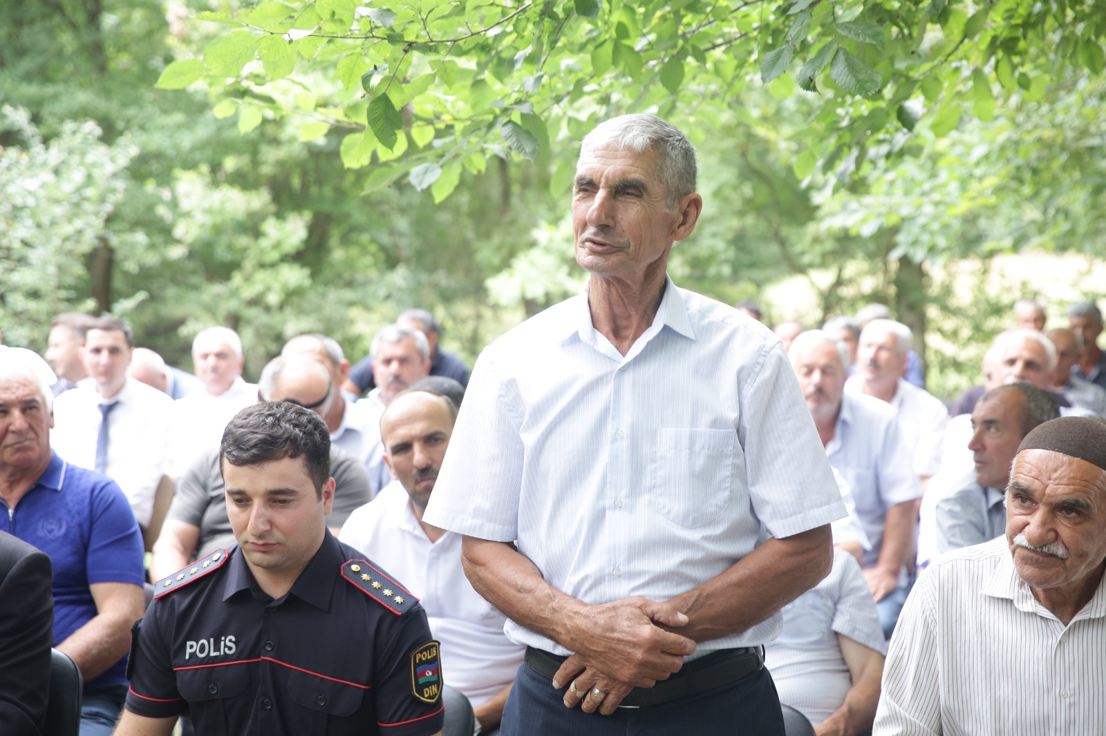 Xaçmazın Müşkür kəndində növbəti səyyar qəbul keçirilib (FOTO)