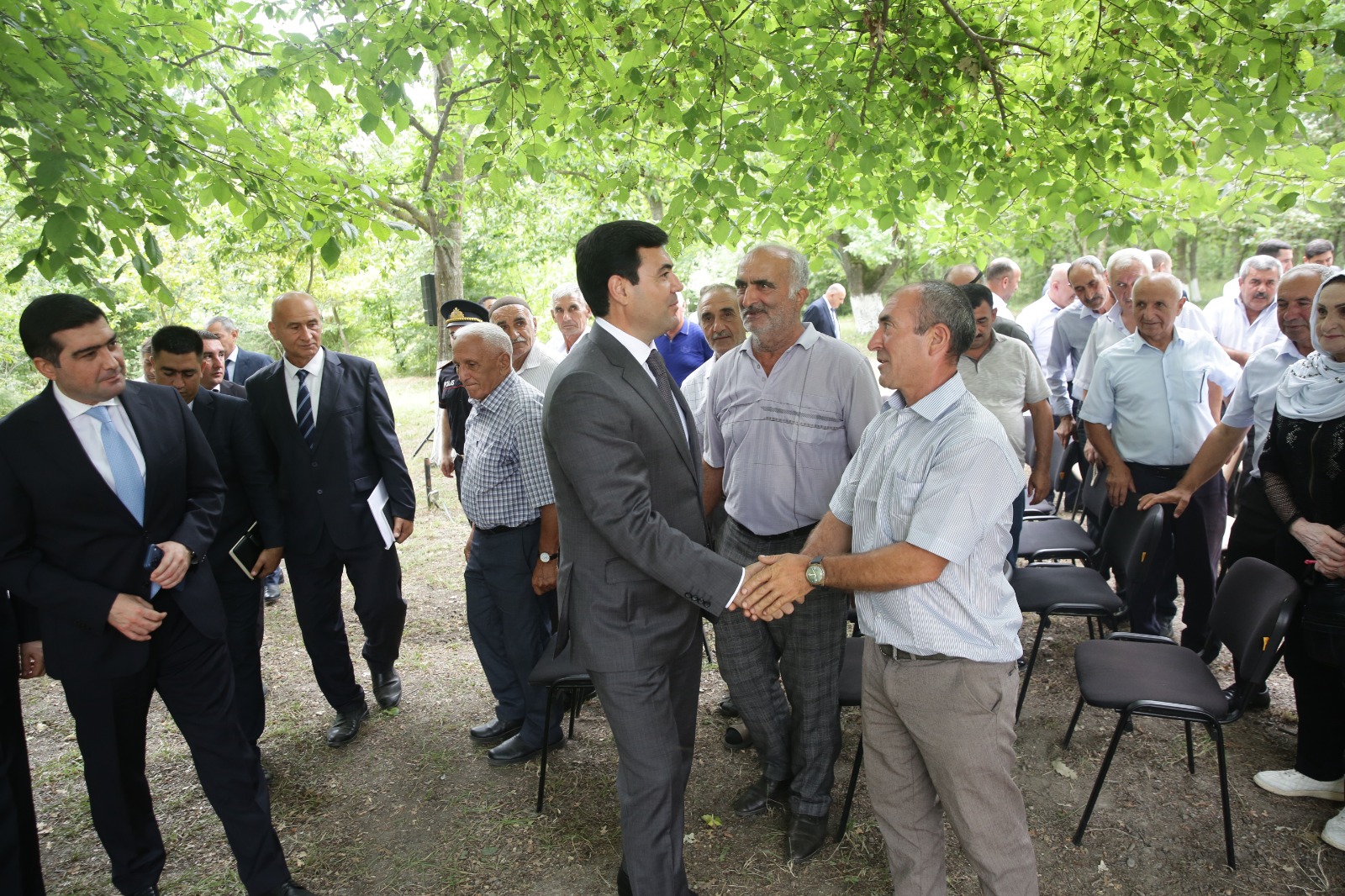 Xaçmazın Müşkür kəndində növbəti səyyar qəbul keçirilib (FOTO)
