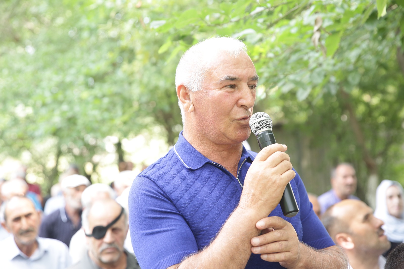 Xaçmazın Müşkür kəndində növbəti səyyar qəbul keçirilib (FOTO)