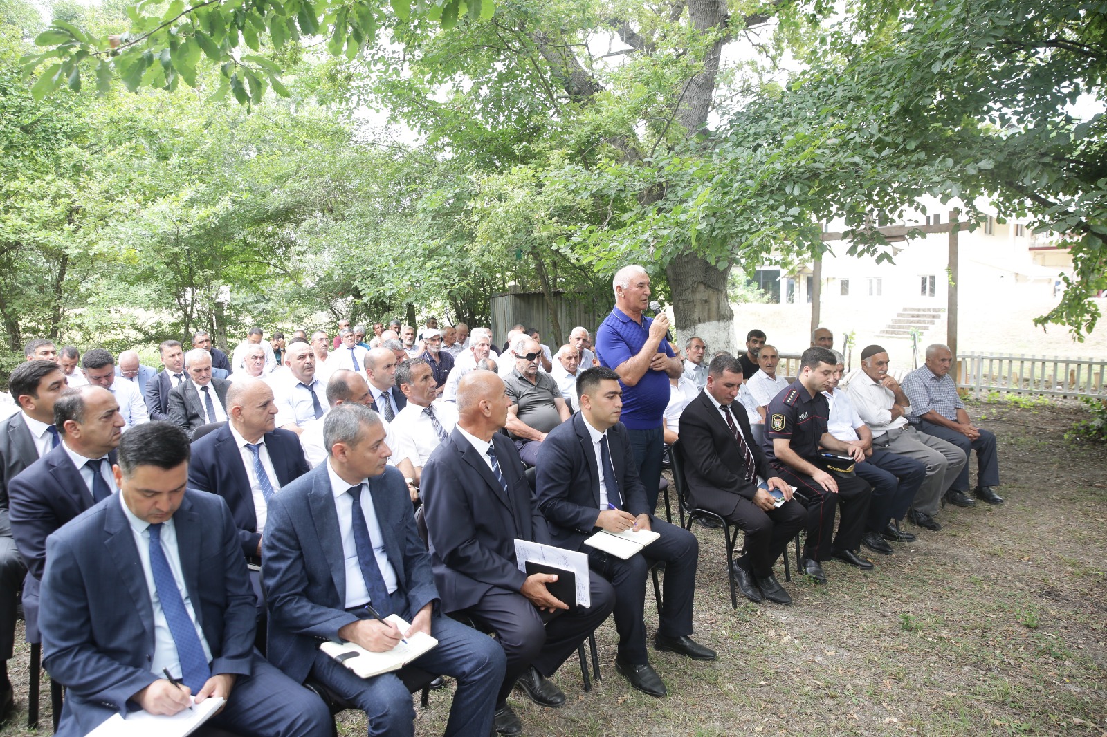 Xaçmazın Müşkür kəndində növbəti səyyar qəbul keçirilib (FOTO)