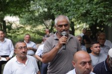 Xaçmazın Müşkür kəndində növbəti səyyar qəbul keçirilib (FOTO)