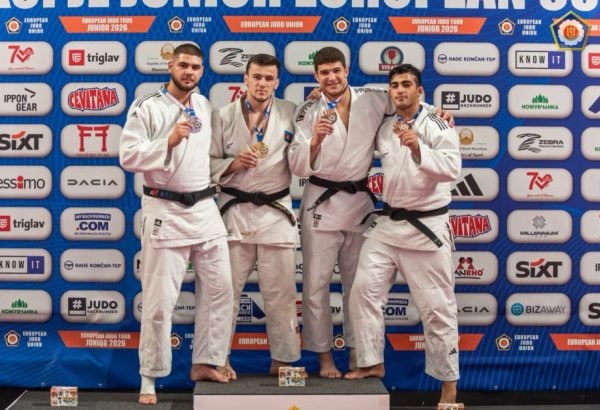 Azərbaycan cüdoçuları Avropa Kubokunu 7 medalla üçüncü yerdə başa vurublar (FOTO)