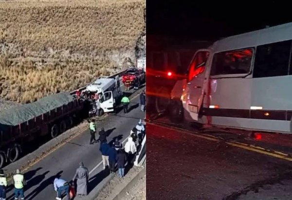 Peruda yol qəzasında azı 13 nəfər ölüb