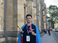 UNEC tələbəsi Böyük Britaniyada keçirilən “International World Innovative Student Exhibition 2026” finalında dünya çempionu olub (FOTO)