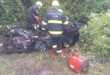 Balakəndə qəza: 3 nəfər ölüb, 2 nəfər yaralanıb (FOTO)