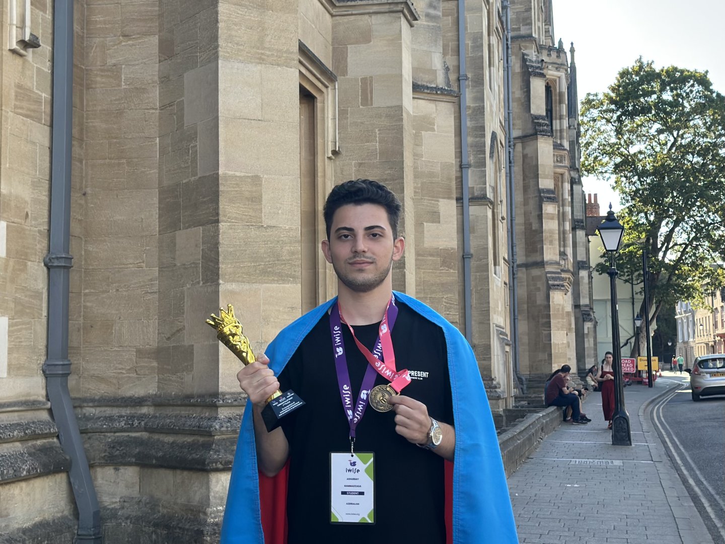 UNEC tələbəsi Böyük Britaniyada keçirilən “International World Innovative Student Exhibition 2026” finalında dünya çempionu olub (FOTO)