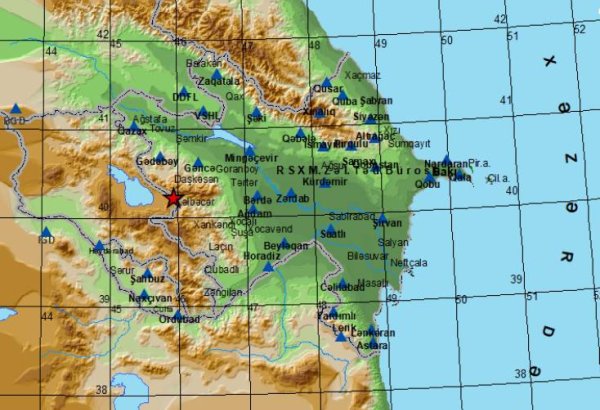 Azərbaycan-Ermənistan sərhədində zəlzələ olub