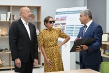 Prezident İlham Əliyev və Birinci xanım Mehriban Əliyeva Naxçıvan Regional DOST Mərkəzinin açılışında iştirak ediblər (FOTO/VİDEO)