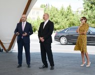 Prezident İlham Əliyev və Birinci xanım Mehriban Əliyeva “Naxçıvan şəhərinin 2044-cü ilədək inkişafına dair Baş Planı” ilə tanış olublar (FOTO)
