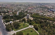 Prezident İlham Əliyev və Birinci xanım Mehriban Əliyeva Naxçıvanda Möminə xatun türbəsində aparılan bərpa işləri ilə tanış olub (FOTO)