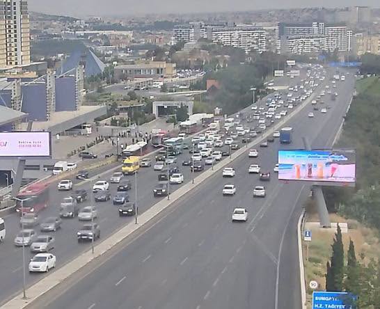 DİQQƏT: Bu yollarda tıxac var - SİYAHI (FOTO)