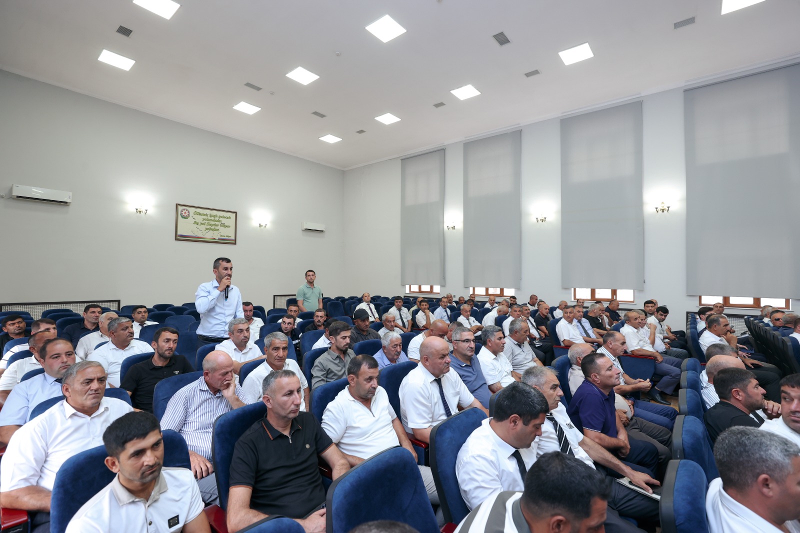 Sahibkarlarla növbəti görüş Kürdəmir rayonunda təşkil olunub (FOTO)