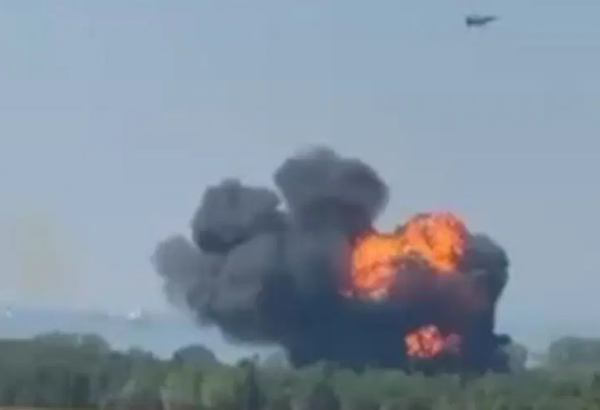 Türkiyədə F-16 qəzaya uğrayıb, pilot katapult edərək sağ qalıb