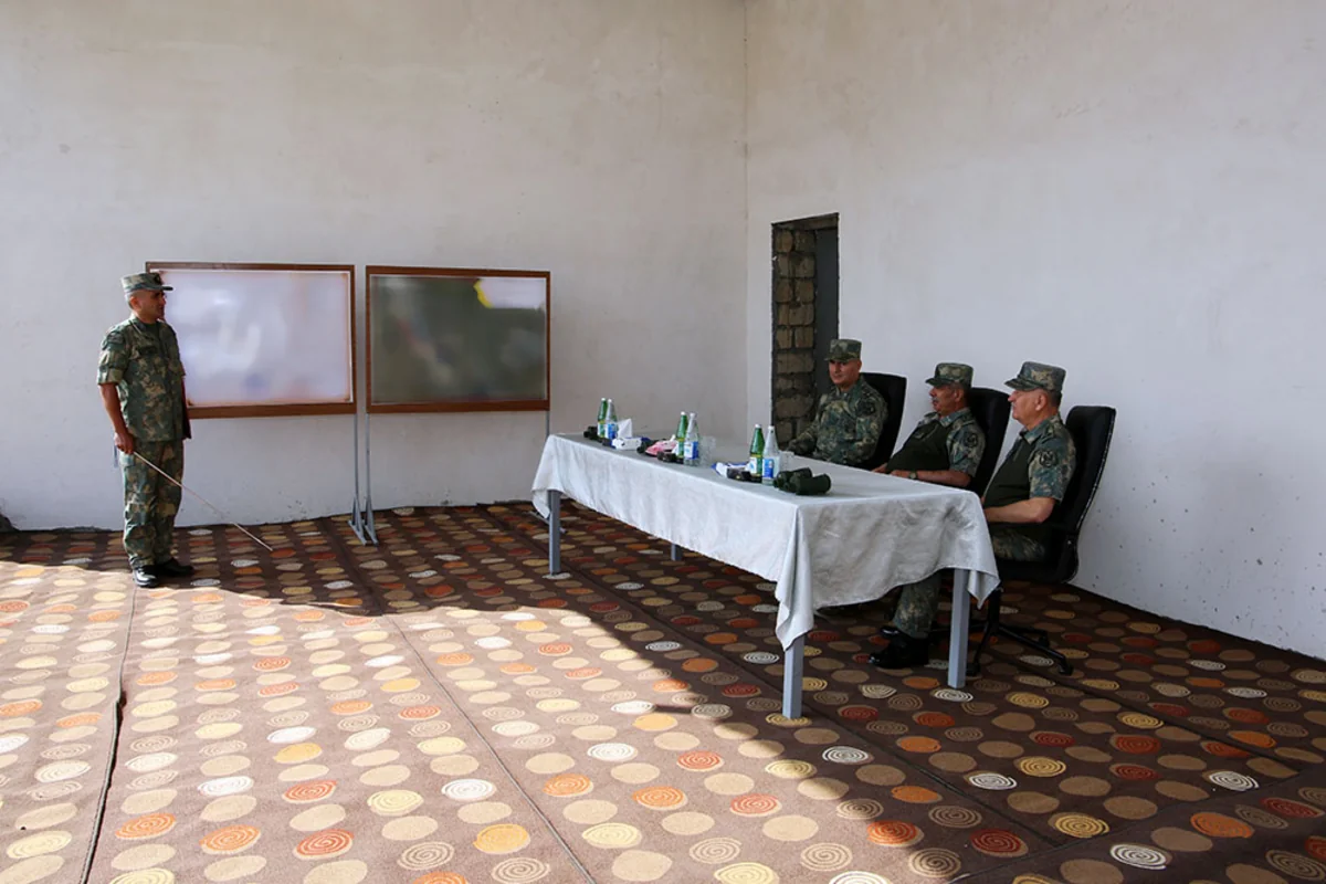 Zakir Həsənov Naxçıvanda hərbi hissələrdə oldu (FOTO/VİDEO)