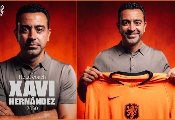 Xavi Niderland millisinin baş məşqçisi təyin olunub