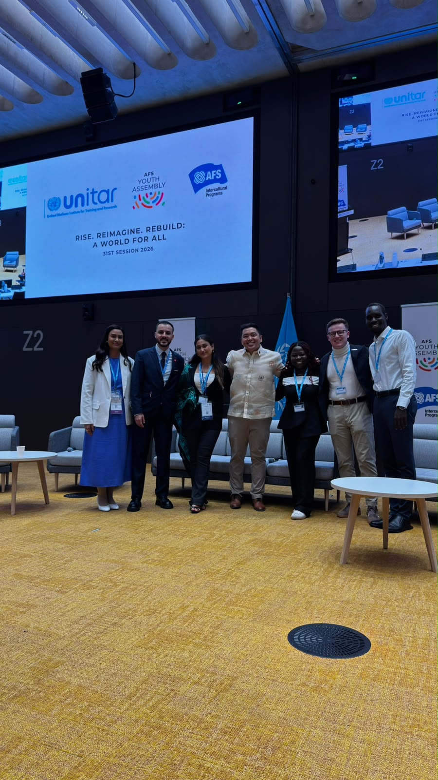 Azərbaycan diasporunun gəncləri 31-ci AFS Gənclər Assambleyasında (FOTO)