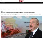 Prezident İlham Əliyevin Zəngəzur dəhlizi ilə bağlı fikirləri Türkiyə mediasının diqqət mərkəzindədir