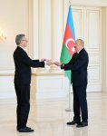 Prezident İlham Əliyev Almaniyanın Azərbaycanda yeni təyin olunmuş səfirinin etimadnaməsini qəbul edib (FOTO)