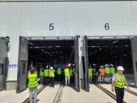 “Dərnəgül” elektrik deposu qismən istismara verildi (FOTO / VİDEO)