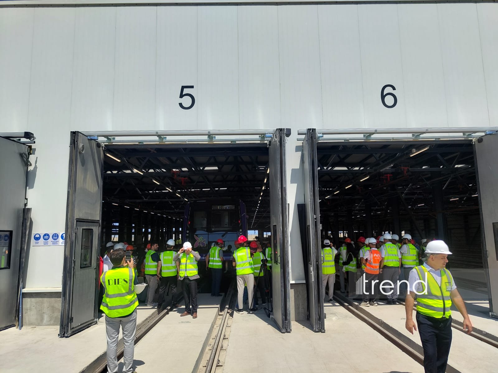 “Dərnəgül” elektrik deposu qismən istismara verildi (FOTO / VİDEO)