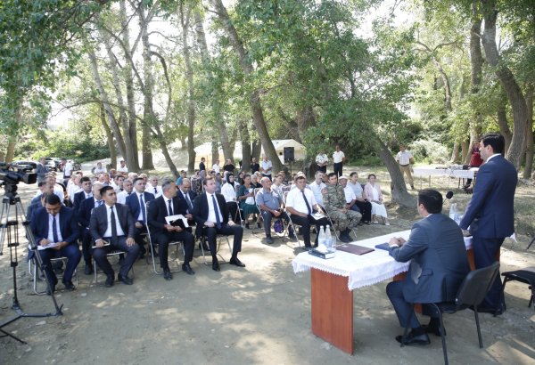 Xaçmaz Rayon İcra Hakimiyyətinin başçısı Elnur Rzayev Qalağan kəndində növbəti səyyar qəbul keçirib