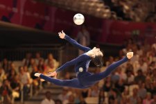 Gimnastımız Dünya çempionatında (FOTO)