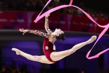 Gimnastımız Dünya çempionatında (FOTO)