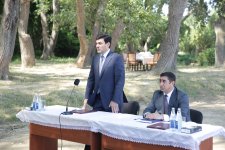 Xaçmaz Rayon İcra Hakimiyyətinin başçısı Elnur Rzayev Qalağan kəndində növbəti səyyar qəbul keçirib