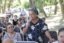 Xaçmaz Rayon İcra Hakimiyyətinin başçısı Elnur Rzayev Qalağan kəndində növbəti səyyar qəbul keçirib