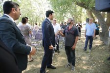 Xaçmaz Rayon İcra Hakimiyyətinin başçısı Elnur Rzayev Qalağan kəndində növbəti səyyar qəbul keçirib