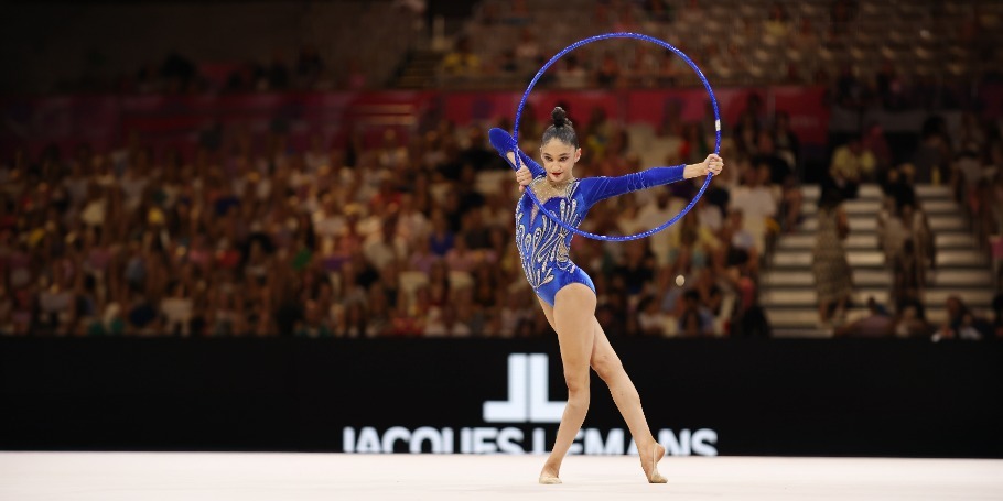 Gimnastımız Dünya çempionatında (FOTO)