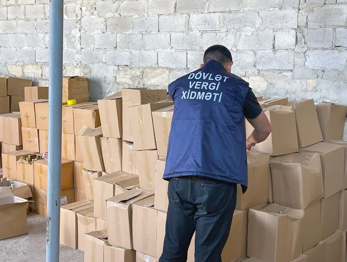 Naxçıvanda saxta alkoqollu içkilər tapılıb (FOTO)