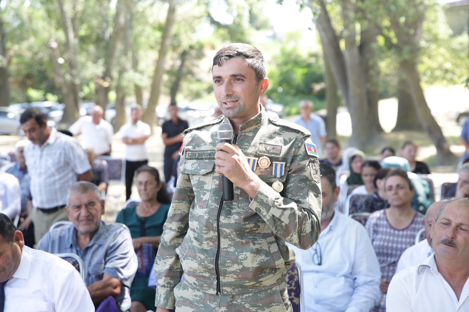 Xaçmaz Rayon İcra Hakimiyyətinin başçısı Elnur Rzayev Qalağan kəndində növbəti səyyar qəbul keçirib