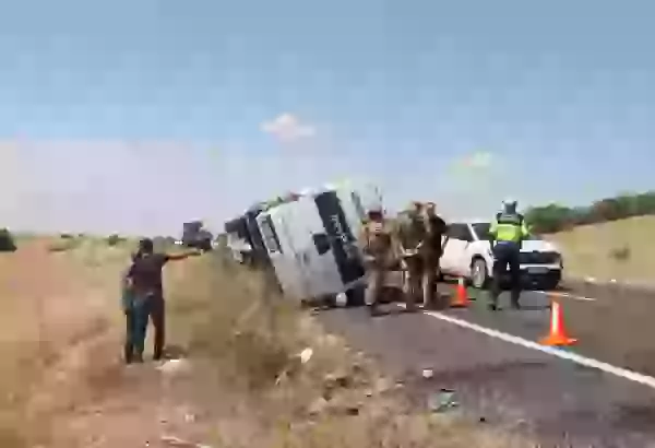 Türkiyənin Diyarbəkir vilayətində ağır yol qəzası - ölən və yaralananlar var