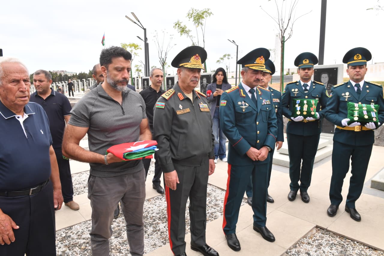 General-mayor Abbasəli Novruzov dəfn olunub (FOTO)