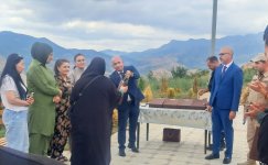 Köç karvanı Şuşanın Kiçik Qaladərəsi kəndinə çatıb (YENİLƏNİB) (FOTO)