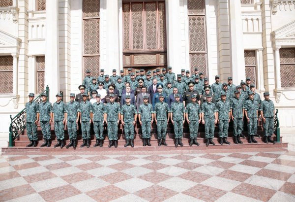 Xaçmaz rayonunda Azərbaycan Sərhəd Mühafizəsinin yaranmasının 107-ci ildönümü münasibətilə tədbir keçirilib (FOTO)