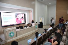 Azərbaycan jurnalistləri Özbəkistanın Milli Uşaq Tibb Mərkəzinin fəaliyyəti ilə tanış olublar (FOTO)