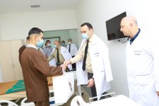 Hərbi Prokurorluğun rəhbər vəzifəli şəxsləri DSX-nin hospitalını və hərbi hissələrini ziyarət ediblər (FOTO)