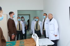 Hərbi Prokurorluğun rəhbər vəzifəli şəxsləri DSX-nin hospitalını və hərbi hissələrini ziyarət ediblər (FOTO)