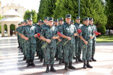 Xaçmaz rayonunda Azərbaycan Sərhəd Mühafizəsinin yaranmasının 107-ci ildönümü münasibətilə tədbir keçirilib (FOTO)