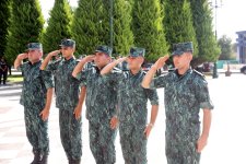 Xaçmaz rayonunda Azərbaycan Sərhəd Mühafizəsinin yaranmasının 107-ci ildönümü münasibətilə tədbir keçirilib (FOTO)