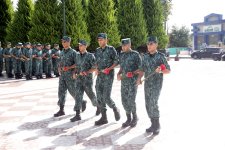 Xaçmaz rayonunda Azərbaycan Sərhəd Mühafizəsinin yaranmasının 107-ci ildönümü münasibətilə tədbir keçirilib (FOTO)