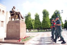 Xaçmaz rayonunda Azərbaycan Sərhəd Mühafizəsinin yaranmasının 107-ci ildönümü münasibətilə tədbir keçirilib (FOTO)