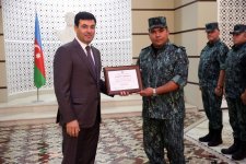 Xaçmaz rayonunda Azərbaycan Sərhəd Mühafizəsinin yaranmasının 107-ci ildönümü münasibətilə tədbir keçirilib (FOTO)