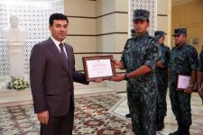 Xaçmaz rayonunda Azərbaycan Sərhəd Mühafizəsinin yaranmasının 107-ci ildönümü münasibətilə tədbir keçirilib (FOTO)